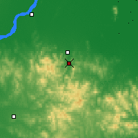 Nearby Forecast Locations - Šuang-ja-šan - Mapa