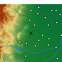 Nearby Forecast Locations - Chan-tan - Mapa