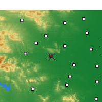 Nearby Forecast Locations - Pching-ting-šan - Mapa
