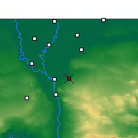 Nearby Forecast Locations - Káhira - Mapa
