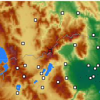 Nearby Forecast Locations - Nidže - Mapa