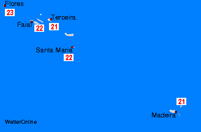 Azory/Madeira: So, 08-06